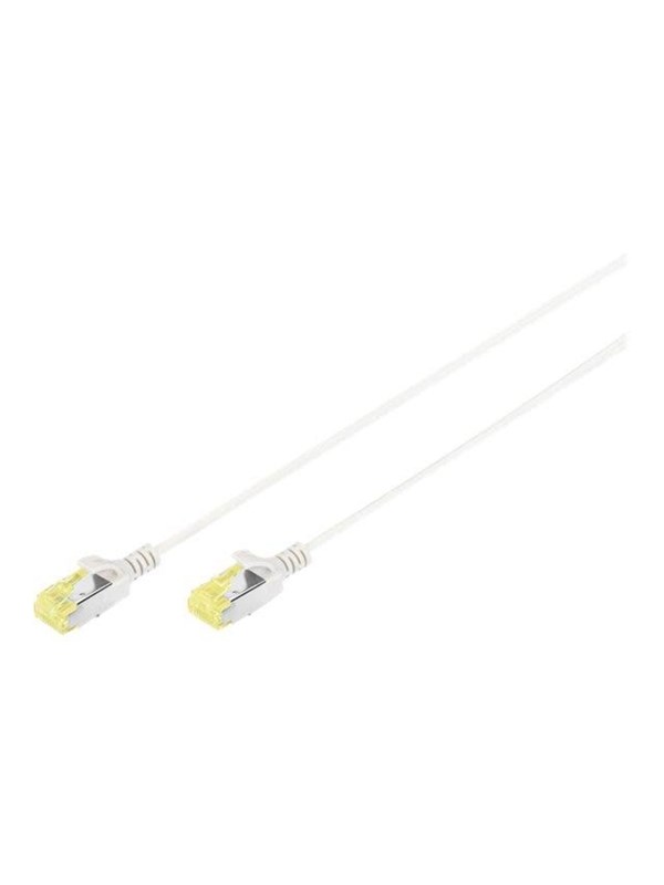 DIGITUS Slim - patch cable - 3 m - grey - Grå - 3m