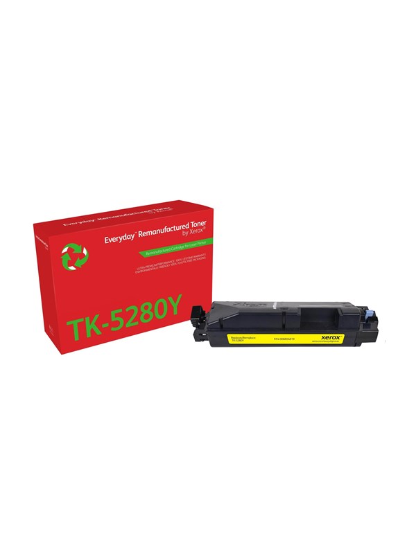 Xerox Everyday - yellow - compatible - remanufactured - toner cartridge (alternative for: Kyocera TK-5280Y) - return programme