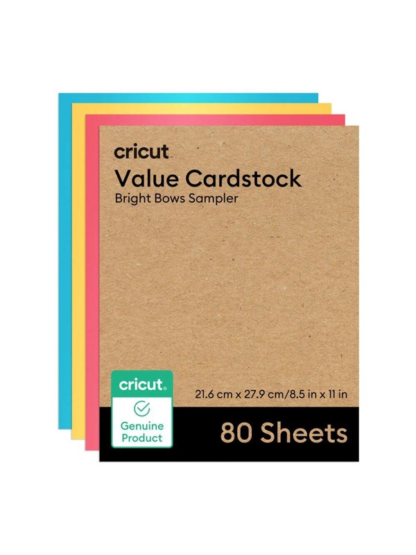 Cricut Value Cardstock kids' stickers