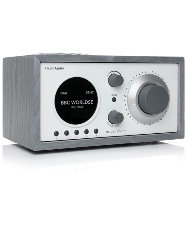 Tivoli Audio Classic Model One+ - DAB/DAB+/FM - Grå/hvit
