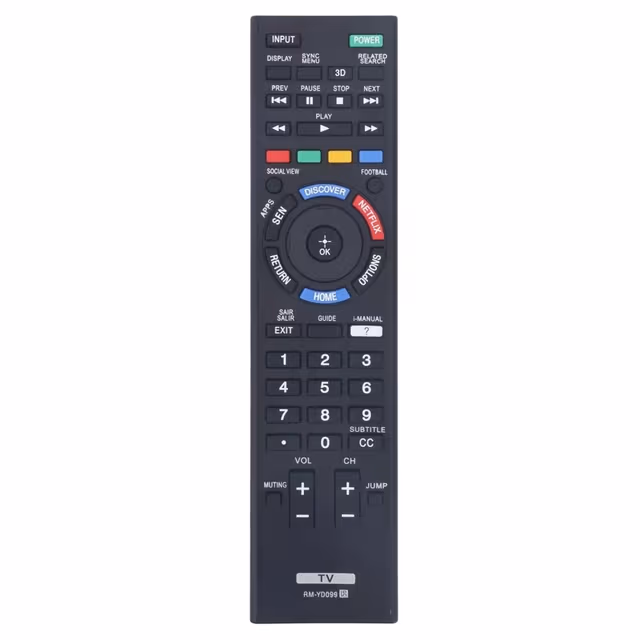 Fjernkontrollerstatning for RM-YD099 For Sony TV