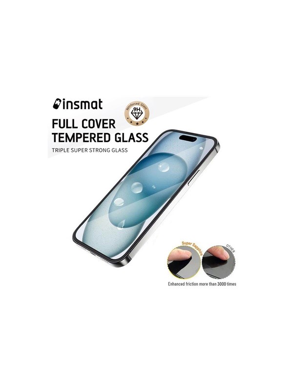 Insmat - screen protector for mobile phone - easy &amp; anti-dust super full cover