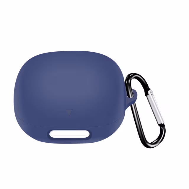 Silikonetui kompatibelt med Anker Soundcore Liberty 4 Pro Bluetooth-øretelefoner - Beskyttelsesdeksel Blå