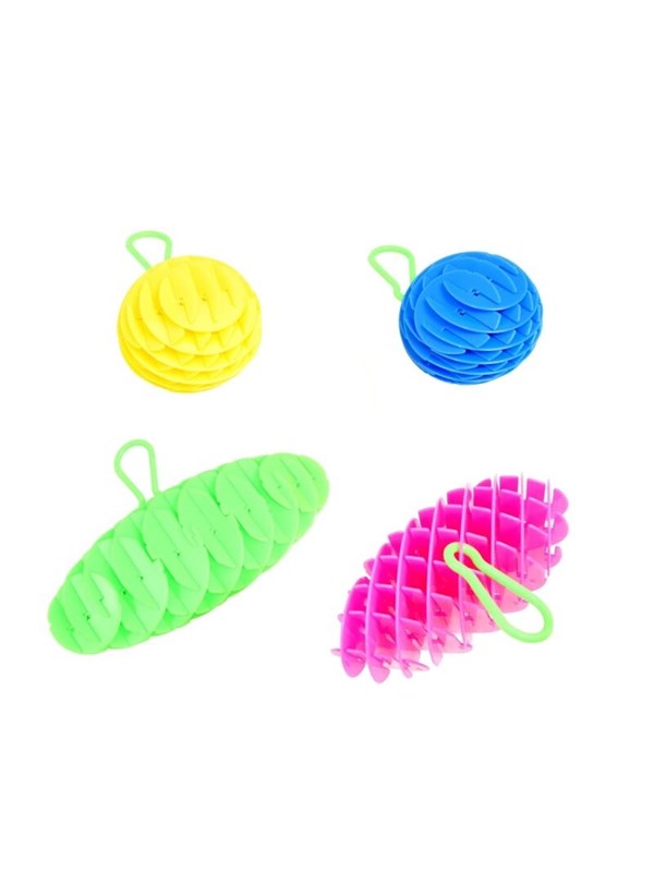 Pocket Money Morphing Fidget keychain - assorted