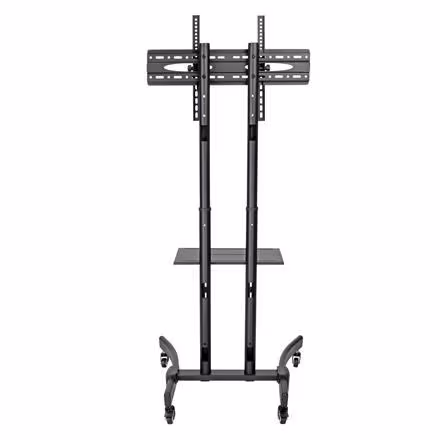 Tripp lite rullende TV/LCD monteringsvogn rullende TV/LCD monteringsvogn DMCS3770L 37-70 ", opptil 40 kg, bærbar hylle opptil 9,9 kg, VESA fra 200 til 600 mm, svart