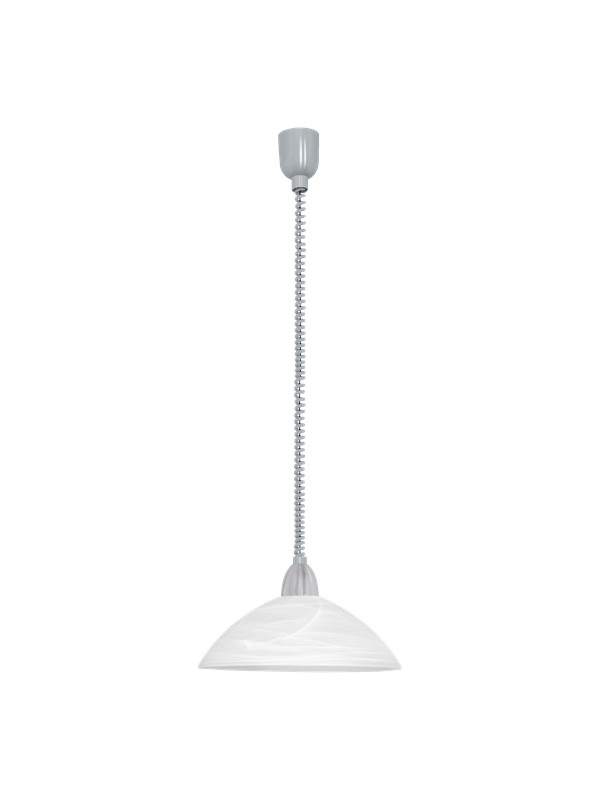EGLO LORD 2 pendant white/brushed steel