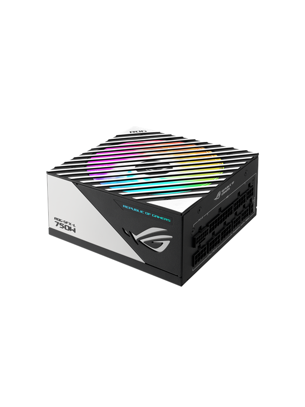 ASUS ROG Loki SFX-L 750 Strømforsyning (PSU) - 750 Watt - 120 mm - ATX 3.0 - 80 Plus Platinum sertifisert
