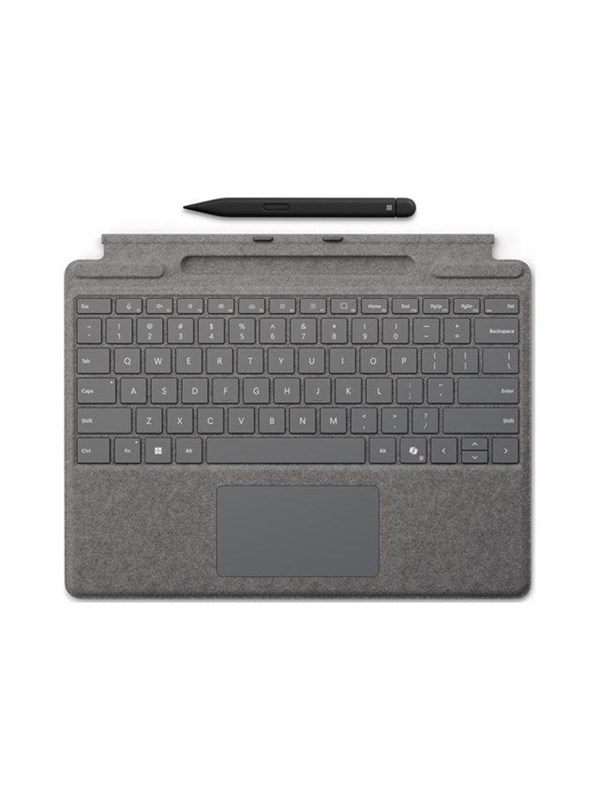 Microsoft Surface Pro Keyboard - Tastatur - Nordisk - Grå