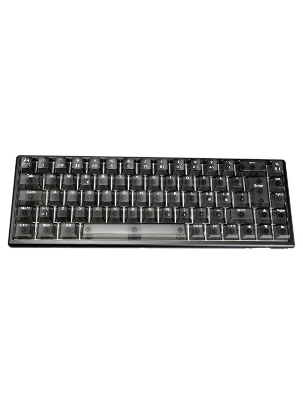 Arbiter Polar 65 HE - Phantom Black - Gamingtastatur - Uten numpad - Nordisk - Svart