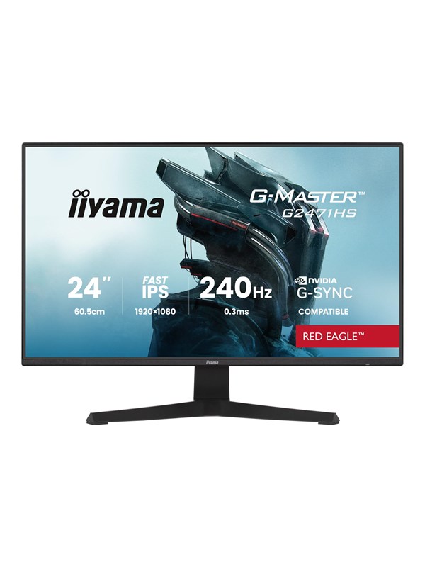 24" iiyama G-MASTER Red Eagle G2471HS-B1 - LED monitor - Full HD (1080p) - 24"