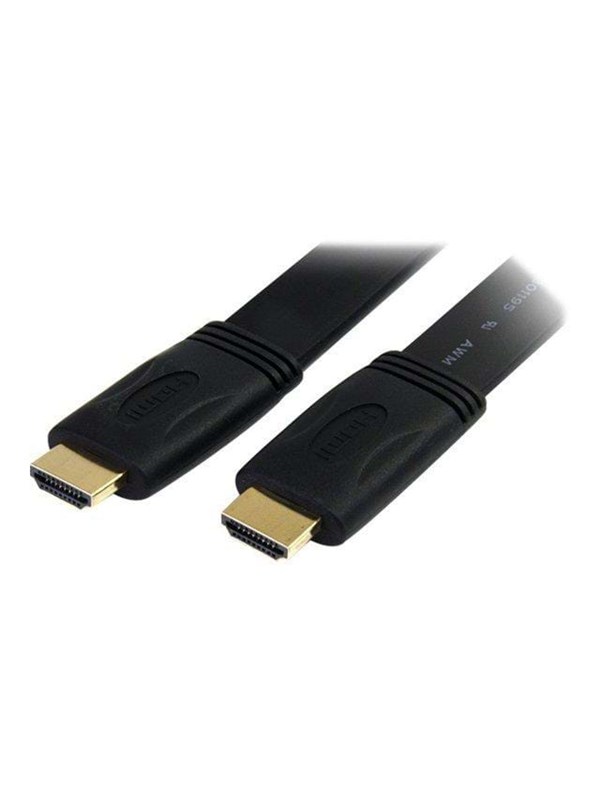 StarTech.com HDMI - HDMI - Flat - 1.5m - Svart