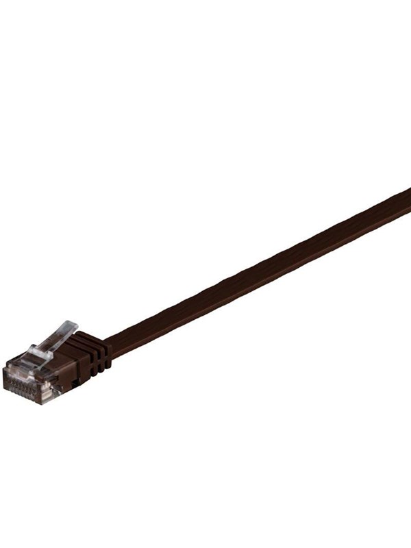 Pro LAN CAT 6 UTP Flat - Brown - 20m