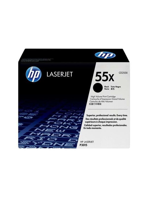 HP 55XD / CE255XD - Black Laser Toner - Laser toner Svart