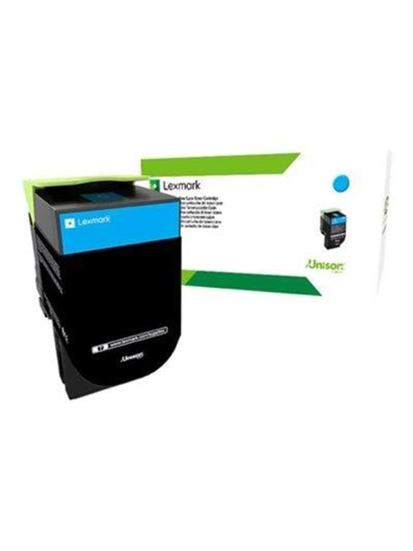 Lexmark 80C2HCE / Cyan Toner