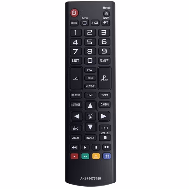 TV fjernkontroll Erstatning for AKB74475480 For LG TV