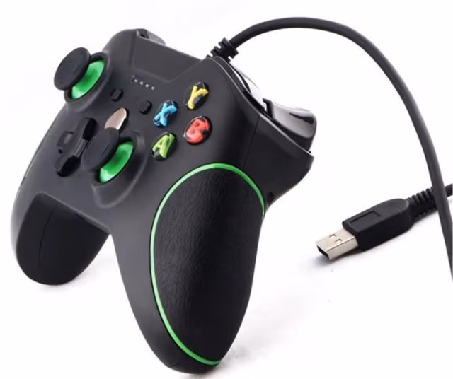 Kablet kontroller for Xbox One/One S/One X, Svart