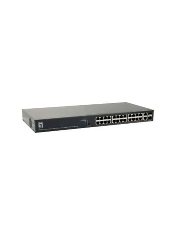 LevelOne GEP-2651 - switch - 26 ports - smart - rack-mountable