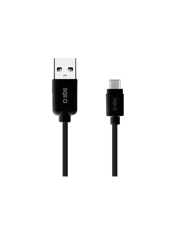 SBS TECABLETYC1KPOS USB-A - USB-C Cable 1m - Black