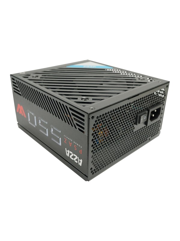 AZZA - power supply - 550 Watt Strømforsyning (PSU) - 550 Watt - 120 mm - ATX - 80 Plus Bronze sertifisert
