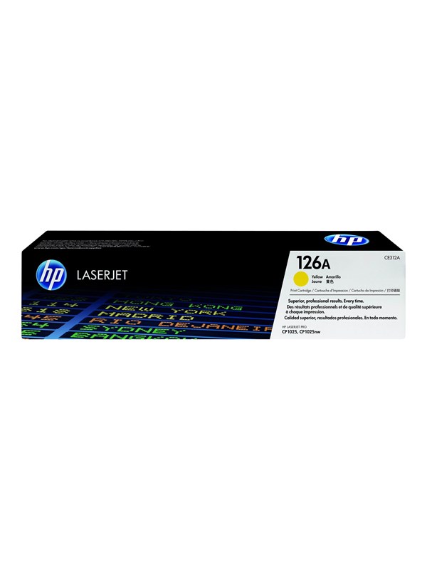 HP 126A / CE312A Yellow Toner - Laser toner Yellow
