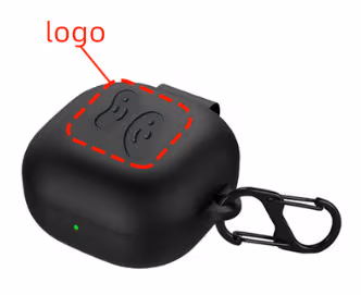 Silikondeksel til Samsung Galaxy Buds 2 Pro/ Galaxy Buds Live / Galaxy Buds FE Sort