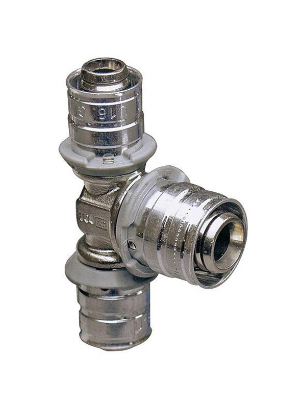 Uponor press tee reducer 50-32-50