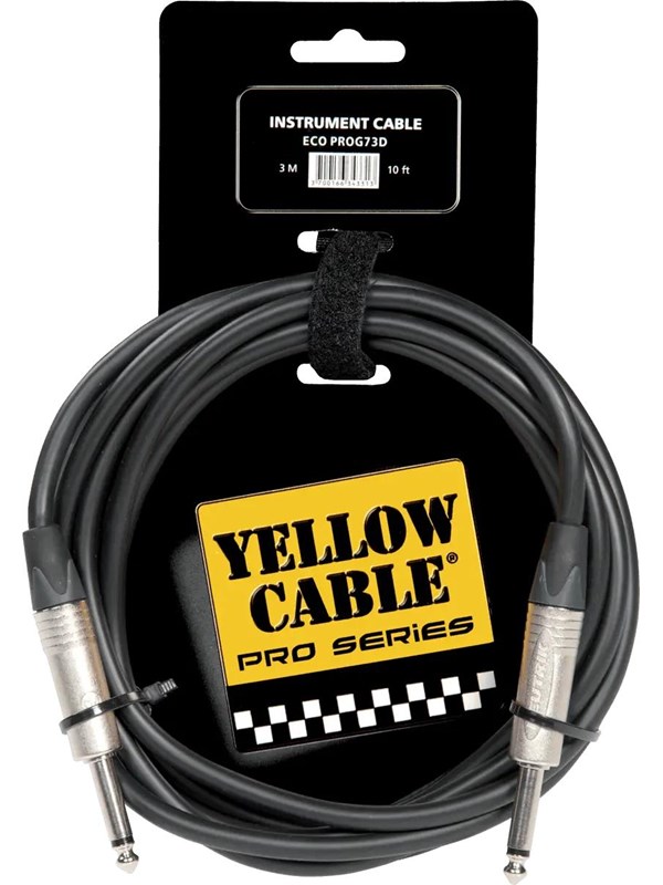 Yellow Cable PRO73D - Neutrik 1/4 jack/jack-kabel 3 meter