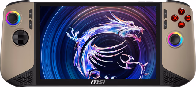 MSI Claw 8 AI+ A2VM Super Pack-061NEU håndholdt gaming-konsoll 1024 GB