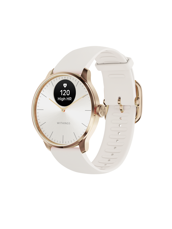 Withings Scanwatch Light - 37 mm - Rosé Gull