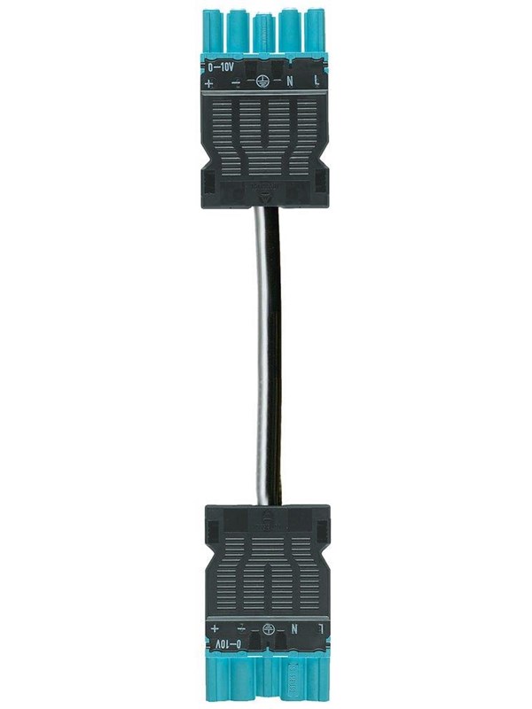Wieland Gst18i5 cable male/female hf cpr: eca 1.5mm2 blue l=3m