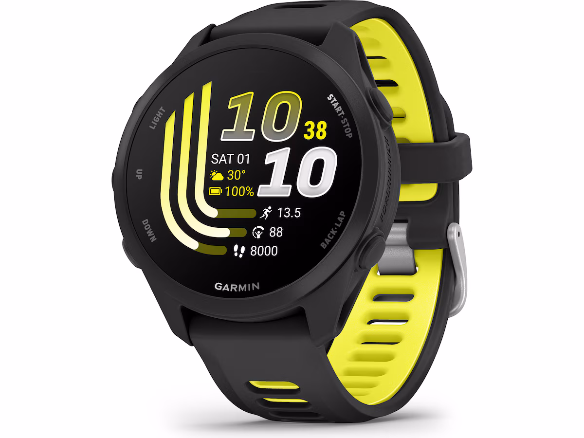 Garmin Forerunner 170 42mm GPS (black/amp yellow)