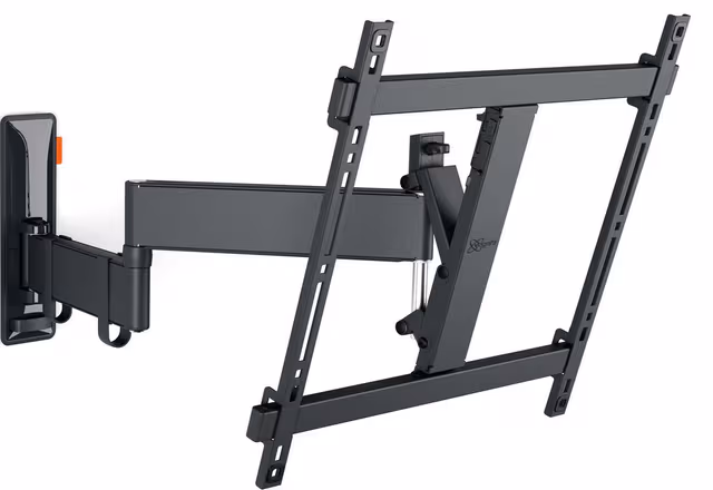 Vogel's Comfort TVM 3445 mounting kit - full-motion - for flat panel - black - Max 25 kg - recommended for 65"