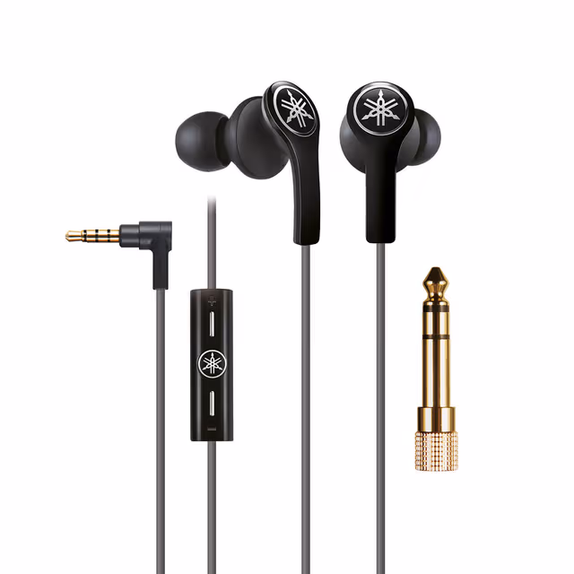 YAMAHA Øreplugger EPH-M200 In-Ear Svart Mic