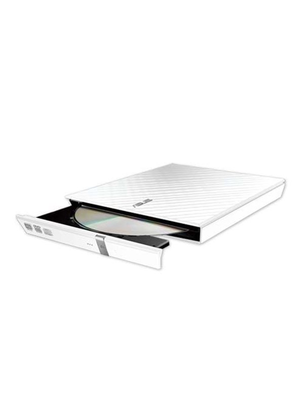 ASUS SDRW-08D2S-U Lite - DVD-RW (Brenner) - USB 2.0 - Hvit