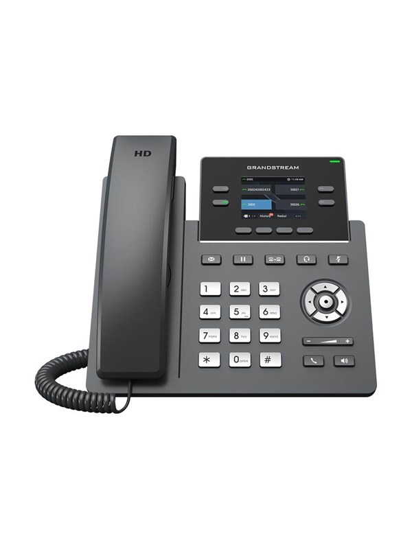 Grandstream GRP2612G - VoIP phone with caller ID/call waiting - 3-way call capability