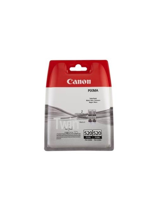 Canon PGI-520 / 2932B012 Black Twin Pack