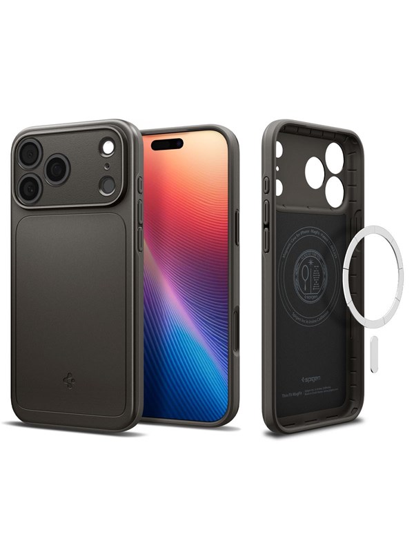 Spigen Thin Fit MagSafe - gunmetal - iPhone 17 Pro Max