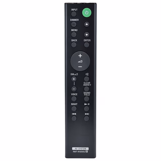 Fjernkontroll Erstatning for RMT-AH200U for Sony-høyttaler