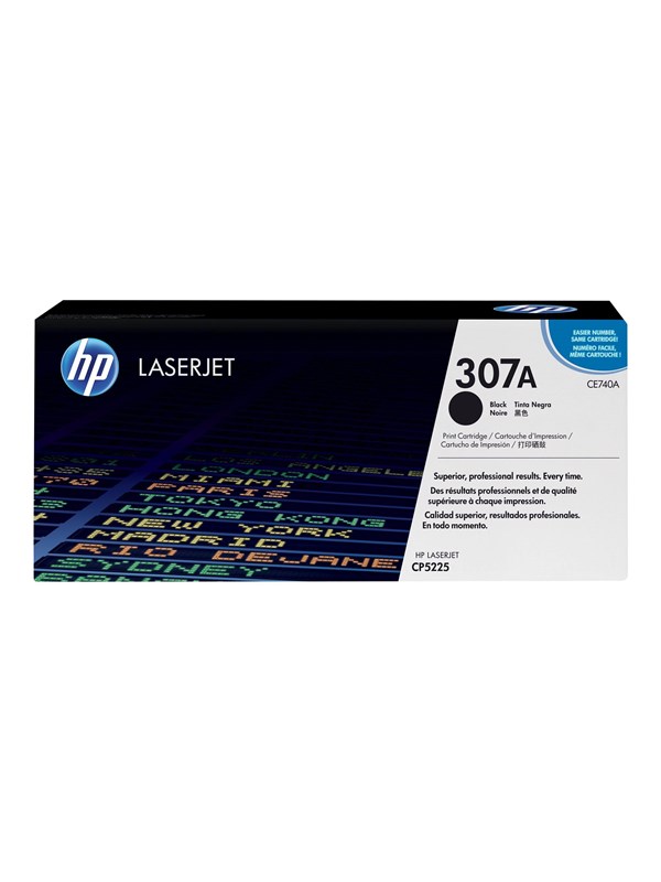 HP 307A / CE740A Black Toner - Laser toner Svart