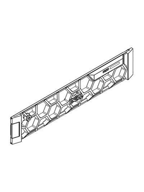 Dell - LCD bezel - customer install - 2U