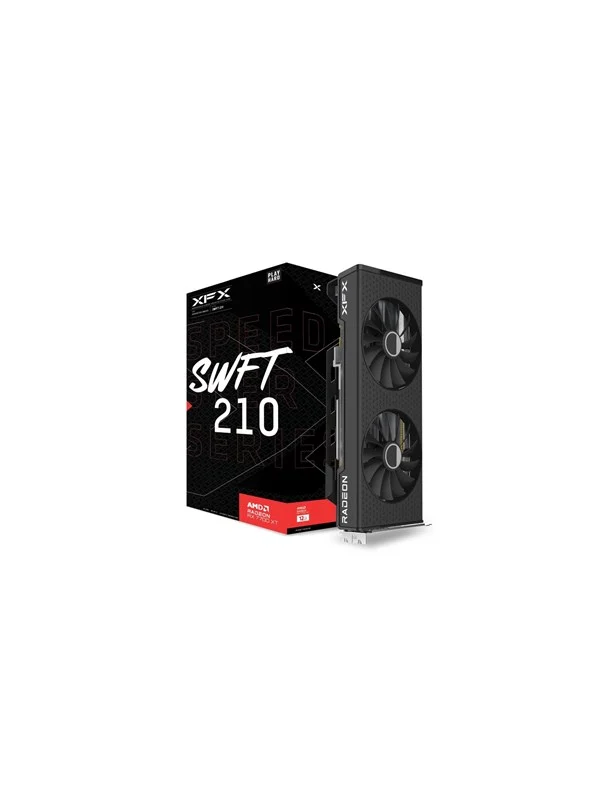 XFX Radeon RX 7700 XT Speedster SWFT 210 Core - 12GB GDDR6 RAM - Grafikkort