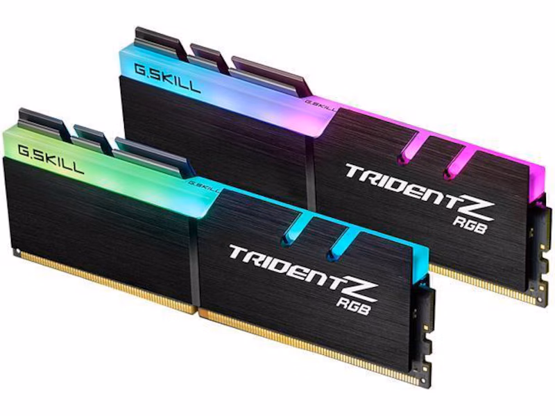 G.Skill Trident Z RGB DDR4-3200 - 16GB - CL16 - Dual Channel (2 pcs) - Intel XMP - Svart med RGB
