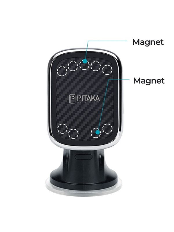 PITAKA MagEzMount Qi (Suction Cup)