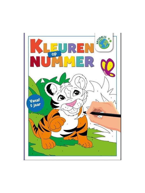 Wins Holland Color by Number Animals - Ages 5 and up