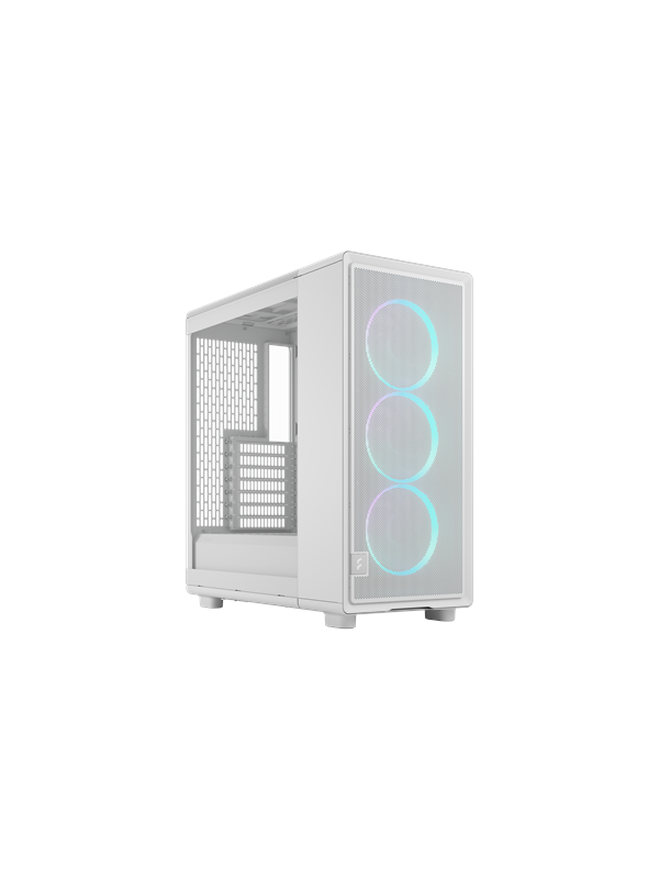 Fractal Design Epoch White TG RGB - Kabinett - Miditower - Hvit