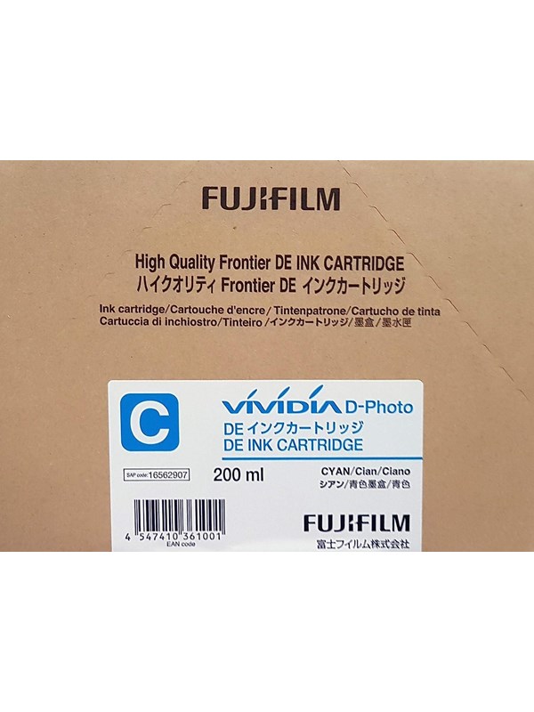 Fujifilm DE Ink Cartridge 200 ml cyan