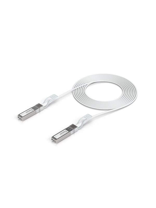 Ubiquiti UniFi 1-25G Auto Direct Attach Uplink Cable 3m - Hvit - 3m