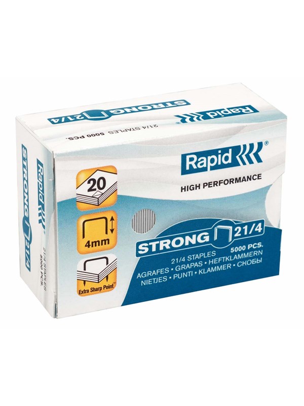 Rapid Heftestift  Strong 21/4 Galv. 5000