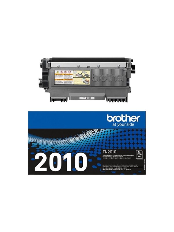 Brother TN2010 / TN 2010 Black Toner - Laser toner Svart