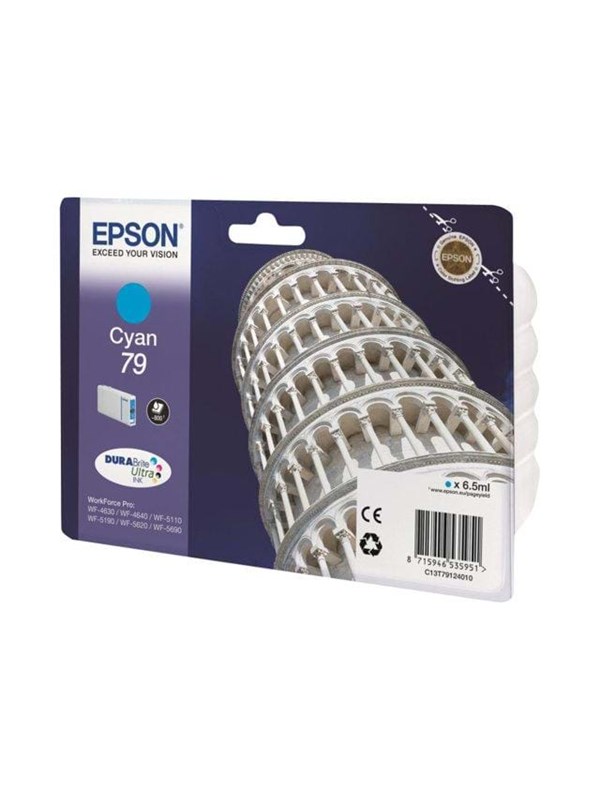 Epson 79 - Ink (T7912) - Blekkpatron Cyan